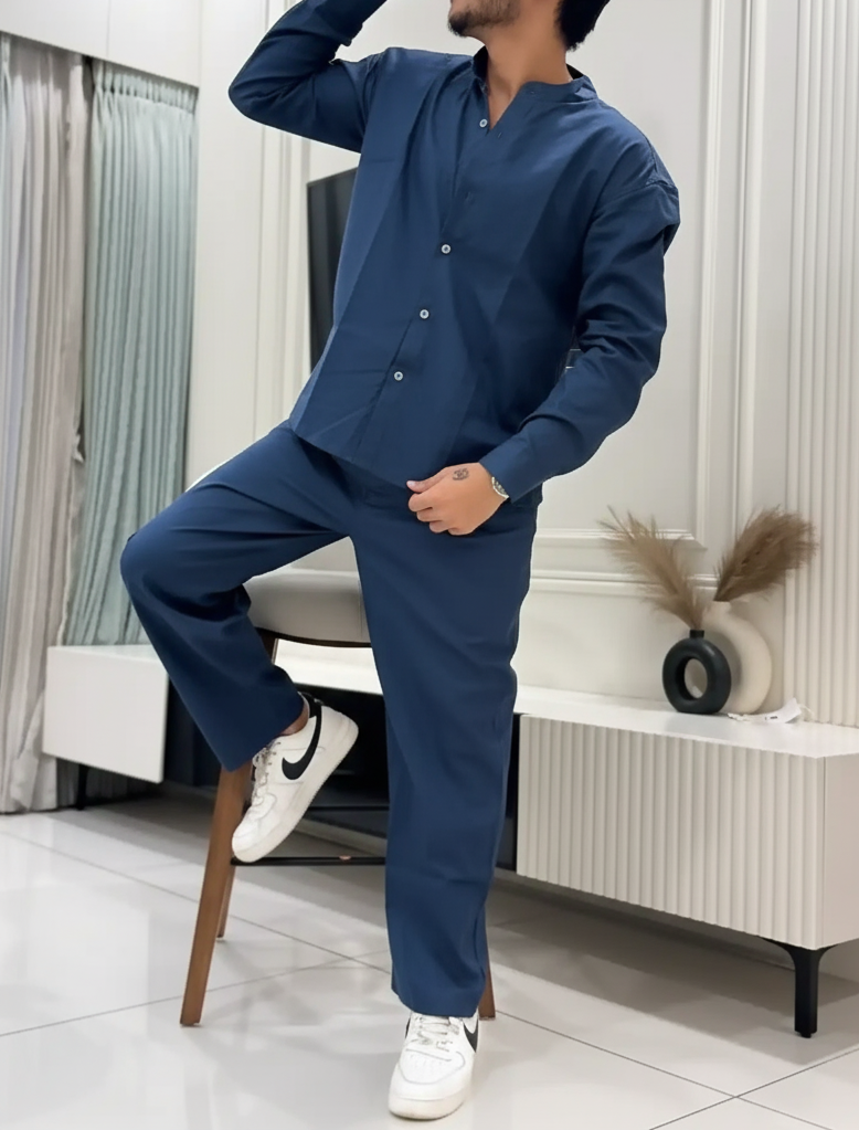LINEN LUXE CO-ORD SET - PREMIUM EDITION