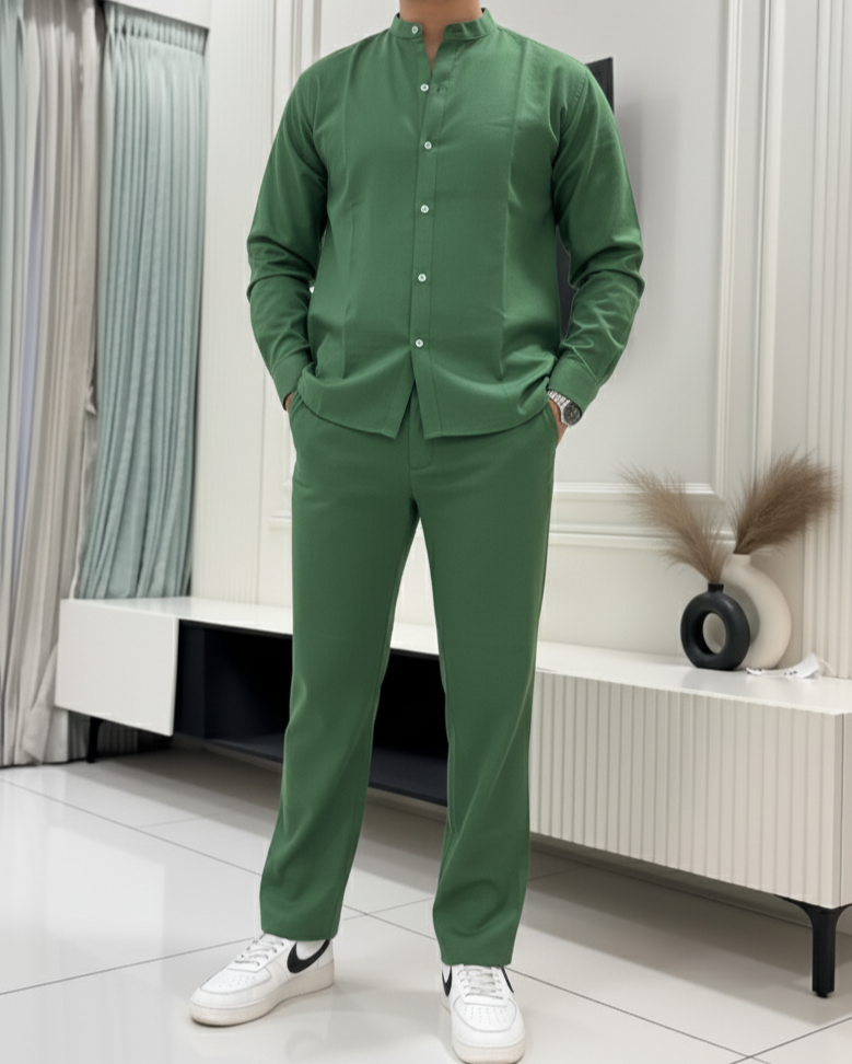 LINEN LUXE CO-ORD SET - PREMIUM EDITION