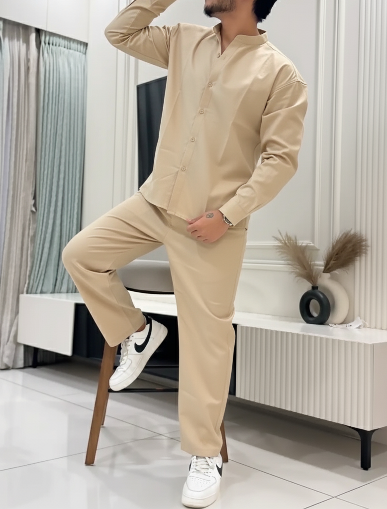 LINEN LUXE CO-ORD SET - PREMIUM EDITION