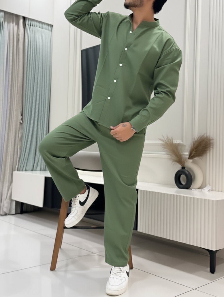 LINEN LUXE CO-ORD SET - PREMIUM EDITION