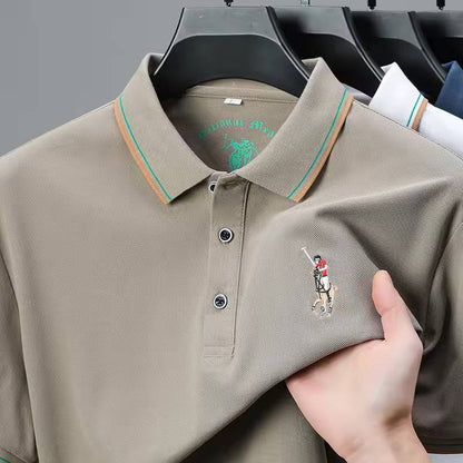 Emerald Rider Polo – Bold, refined, and timeless.