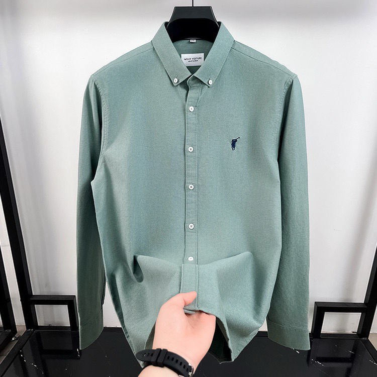 The Apex Cotton Polo Full Sleeve Shirt