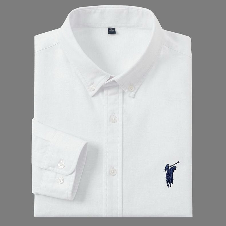 The Apex Cotton Polo Full Sleeve Shirt