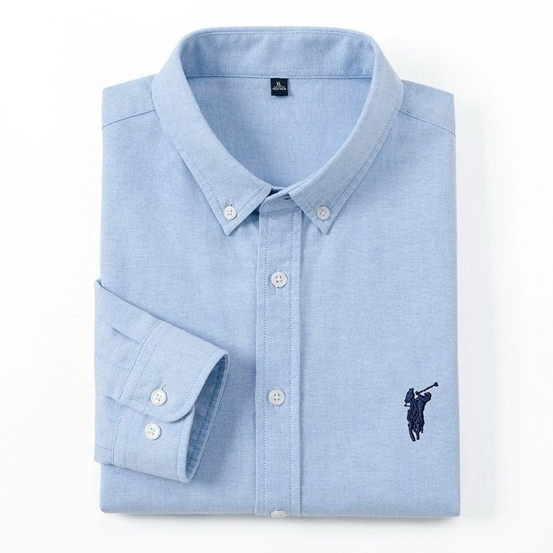 The Apex Cotton Polo Full Sleeve Shirt