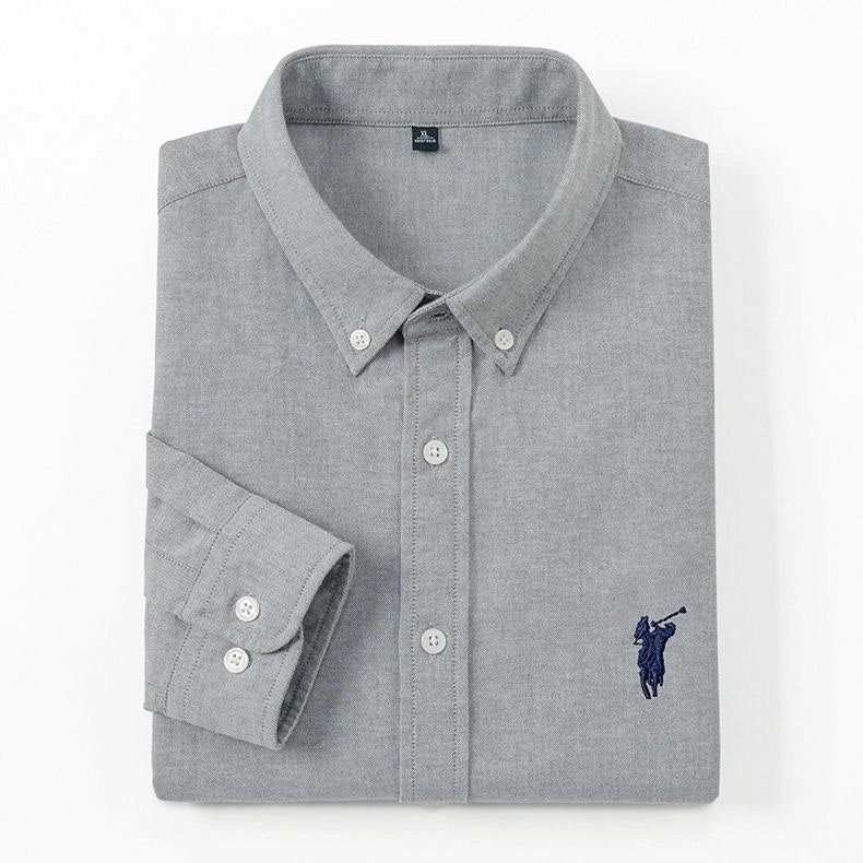 The Apex Cotton Polo Full Sleeve Shirt