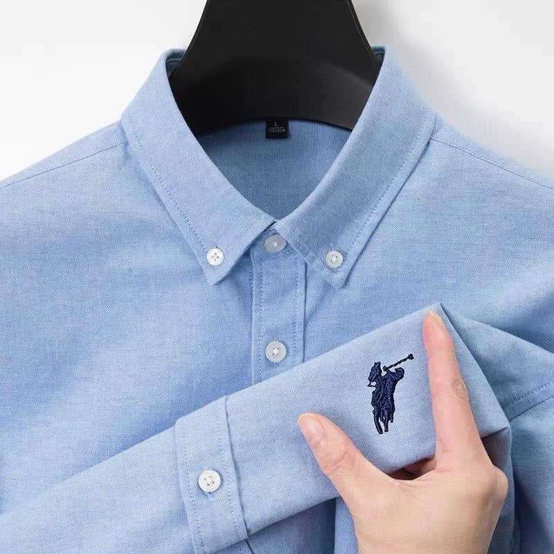 The Apex Cotton Polo Full Sleeve Shirt