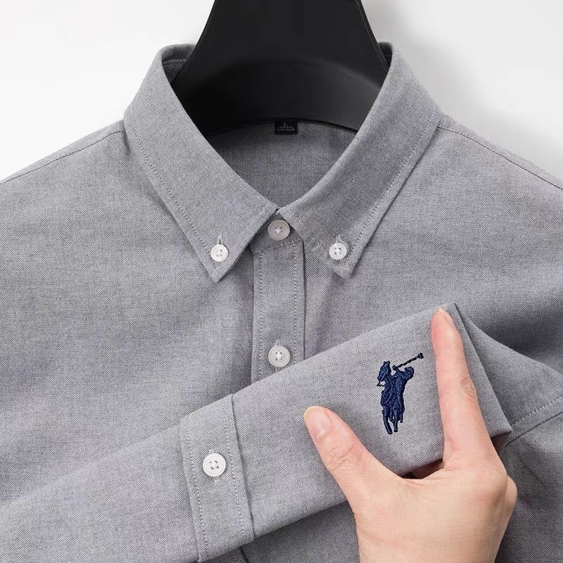 The Apex Cotton Polo Full Sleeve Shirt