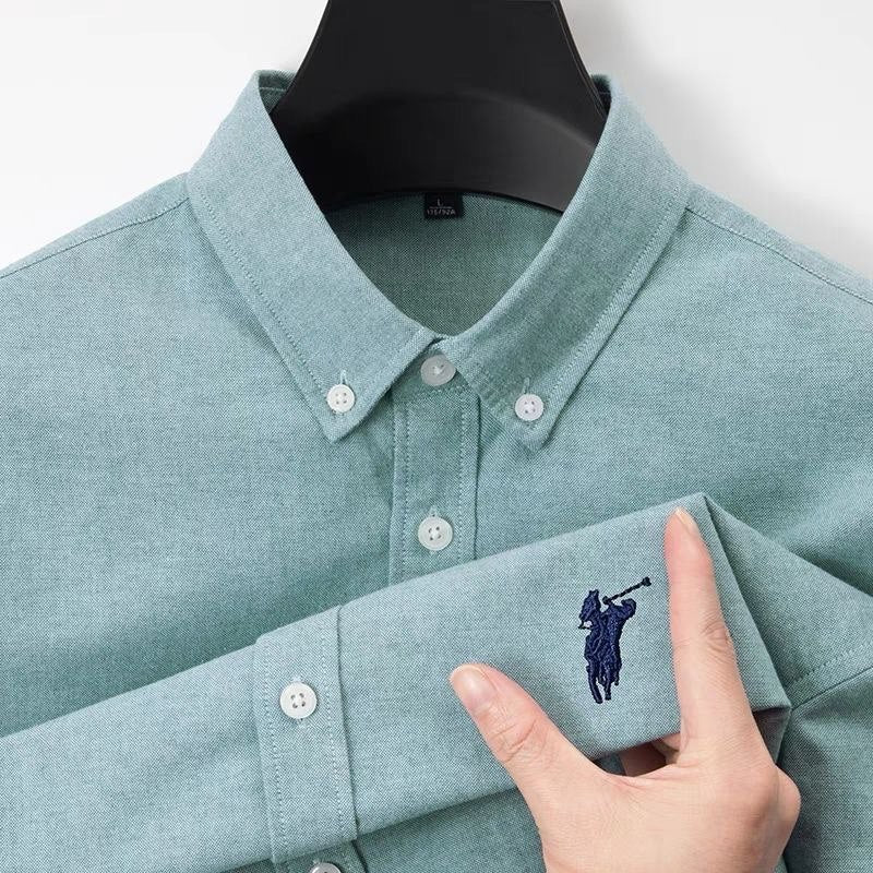 The Apex Cotton Polo Full Sleeve Shirt