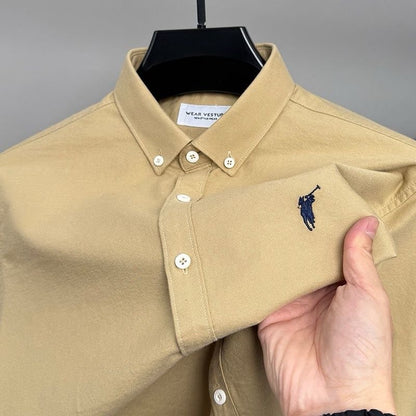 The Apex Cotton Polo Full Sleeve Shirt