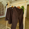 Top & Bottom Linen Set, Premium Style