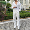 Men’s Pure Linen Co-ord Set – Signature Edition