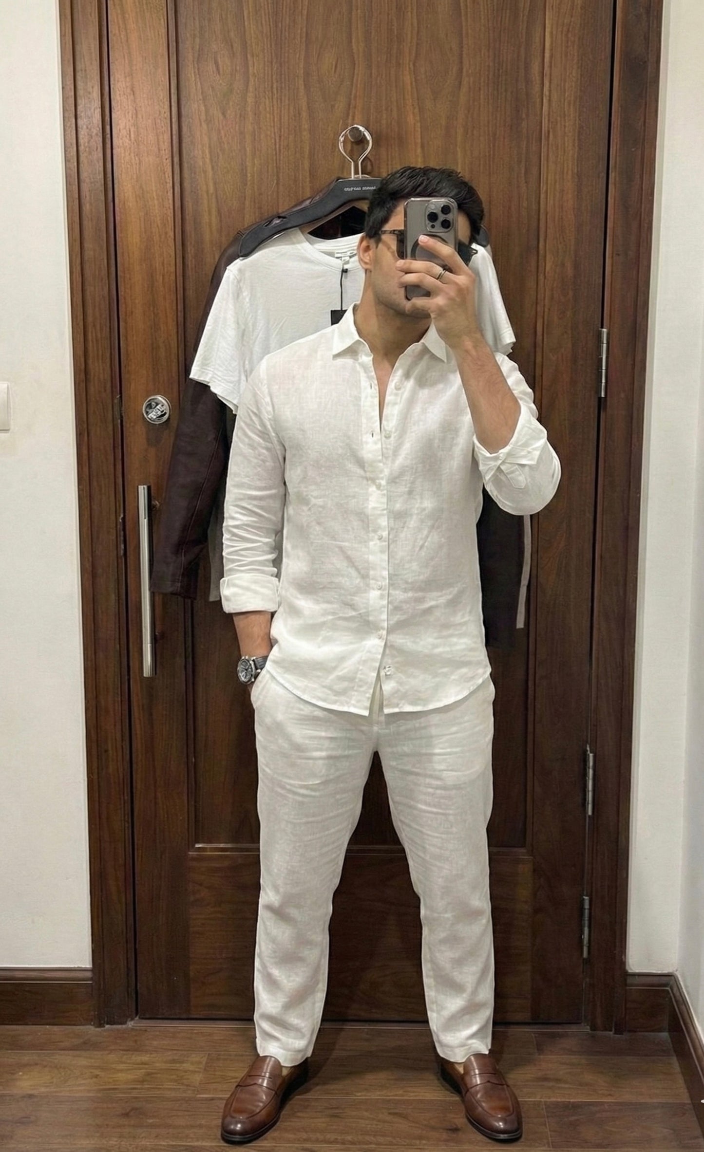 Linen Luxe Top & Bottom Set