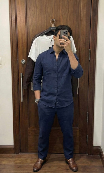 Linen Luxe Top & Bottom Set