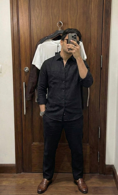 Linen Luxe Top & Bottom Set