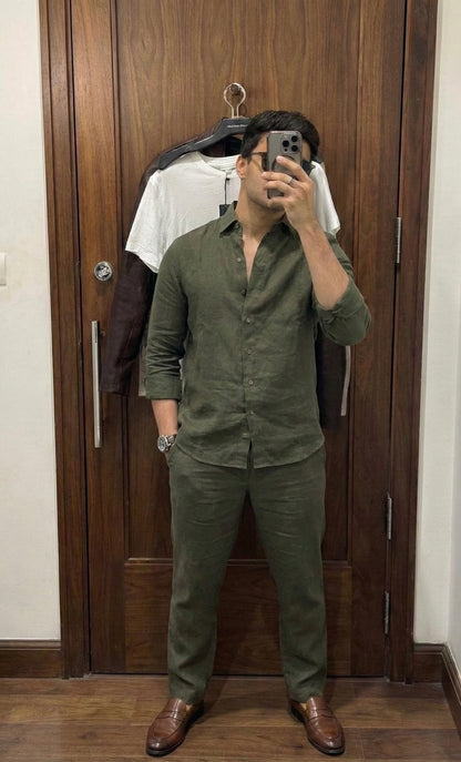 Linen Luxe Top & Bottom Set