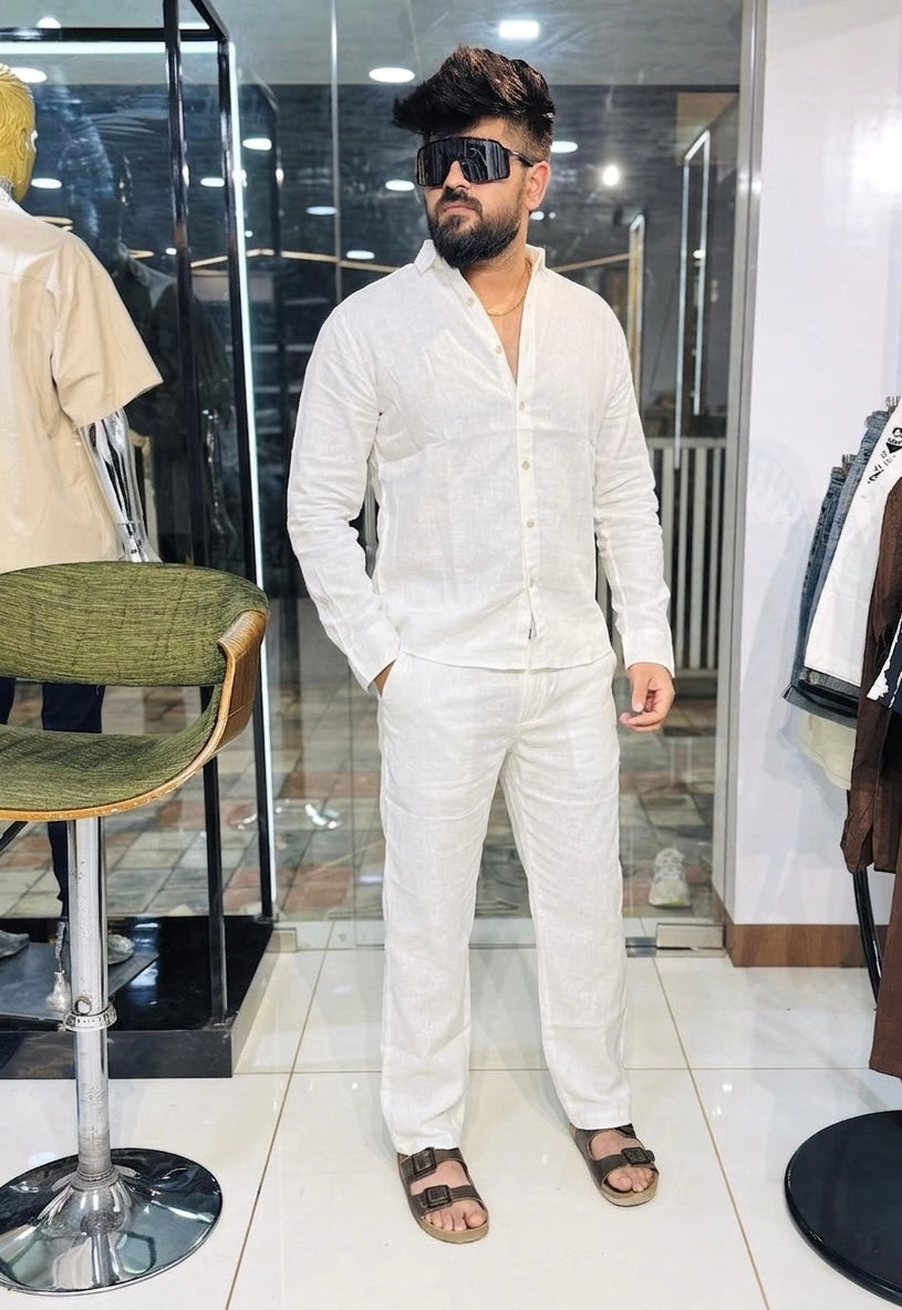 Linen Royale Co-ord Set - Limited Edition