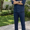 Breathable Linen Cord Co-Ord Set for Men