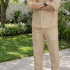 Breathable Linen Cord Co-Ord Set for Men