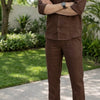 Breathable Linen Cord Co-Ord Set for Men