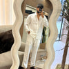 Coastline Linen Cord Casual Set