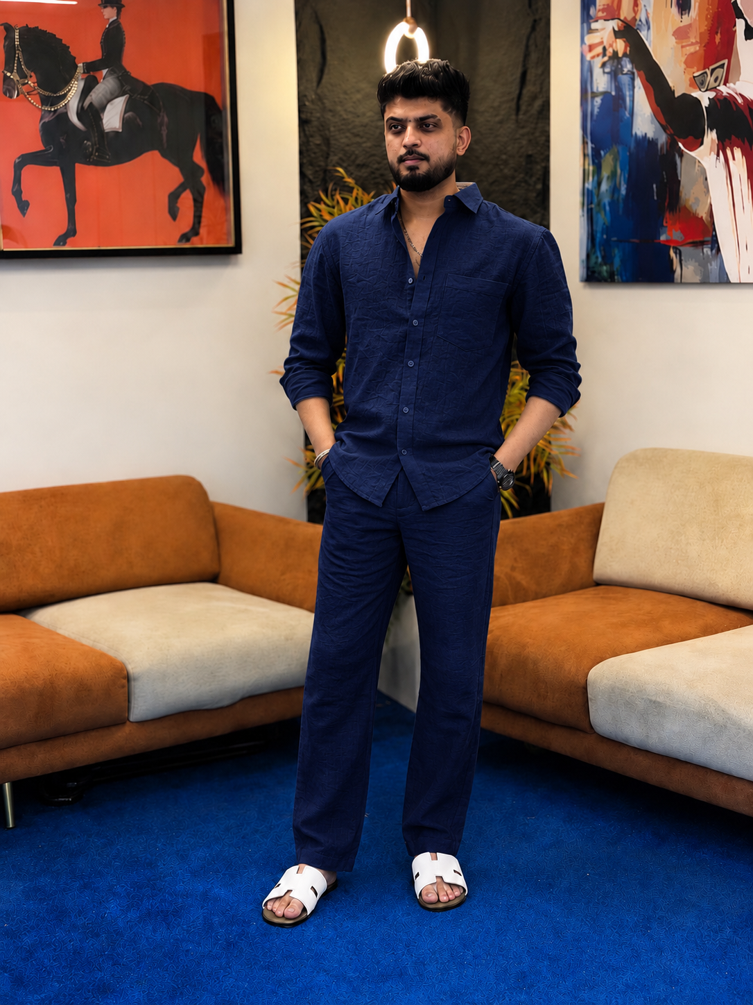 Refined Linen Co-Ord Set