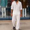 Regal Linen Ensemble Co-ord Set