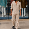 Regal Linen Ensemble Co-ord Set