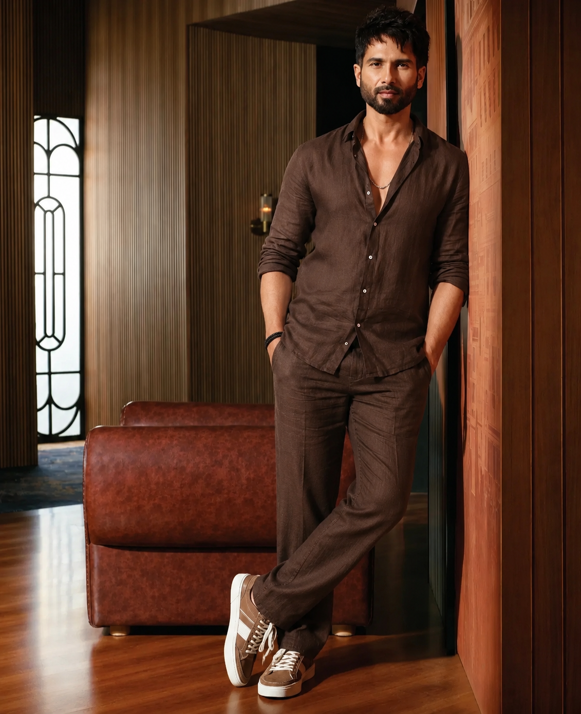 Crown Linen Co-Ord – Elite Collection