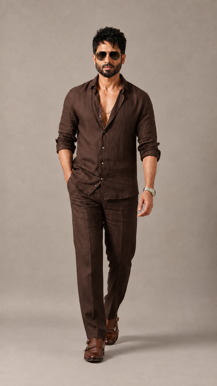 Luxe Linen Cord Casual Set