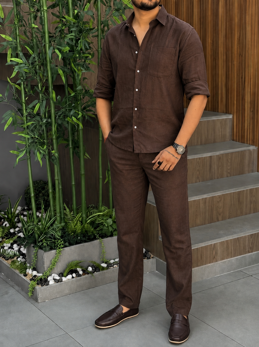 Linen Royale Co-ord Set – Signature Edition