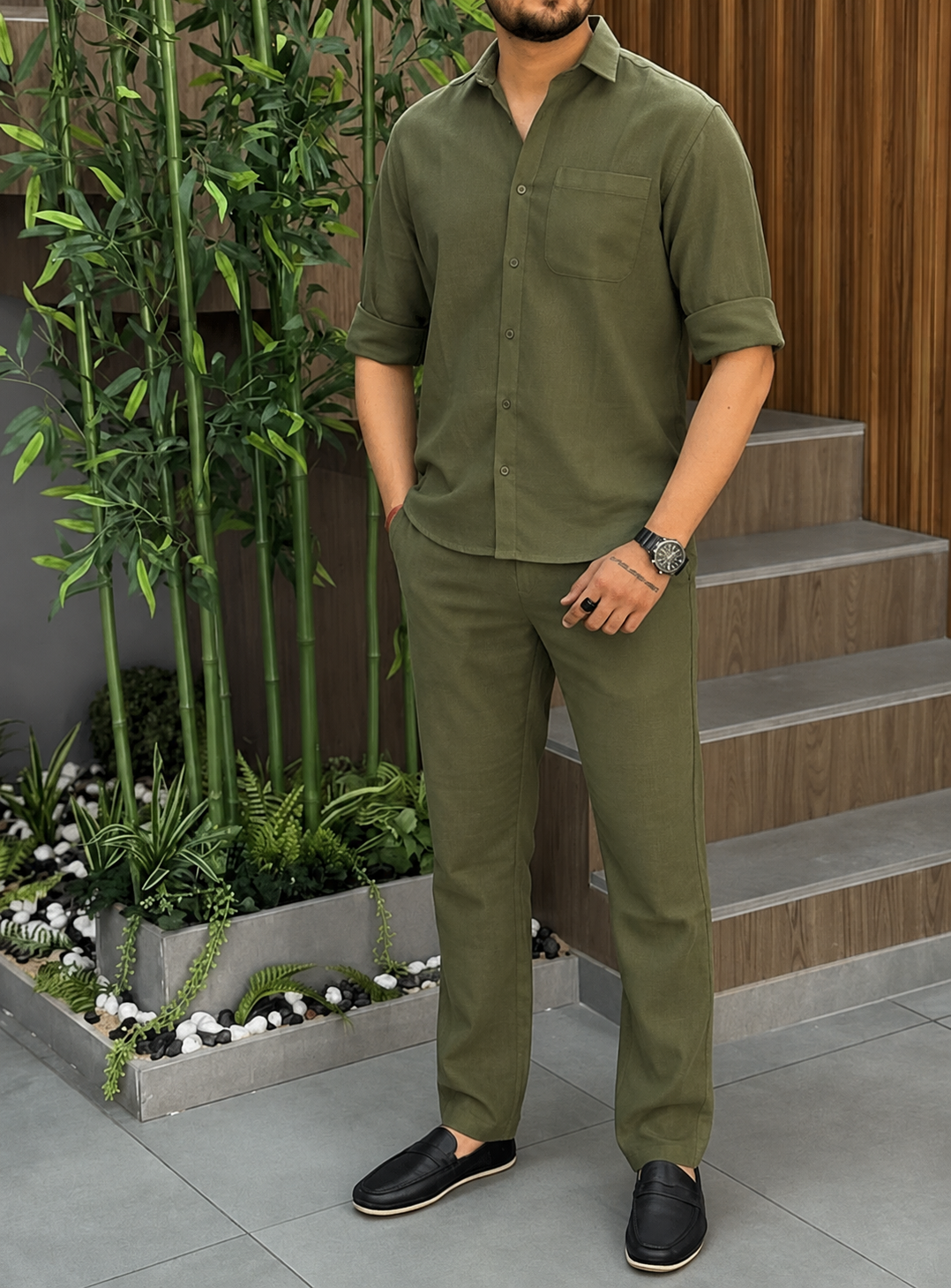 Linen Royale Co-ord Set – Signature Edition