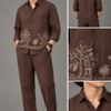 Signature Embroidered Linen Set