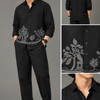 Signature Embroidered Linen Set