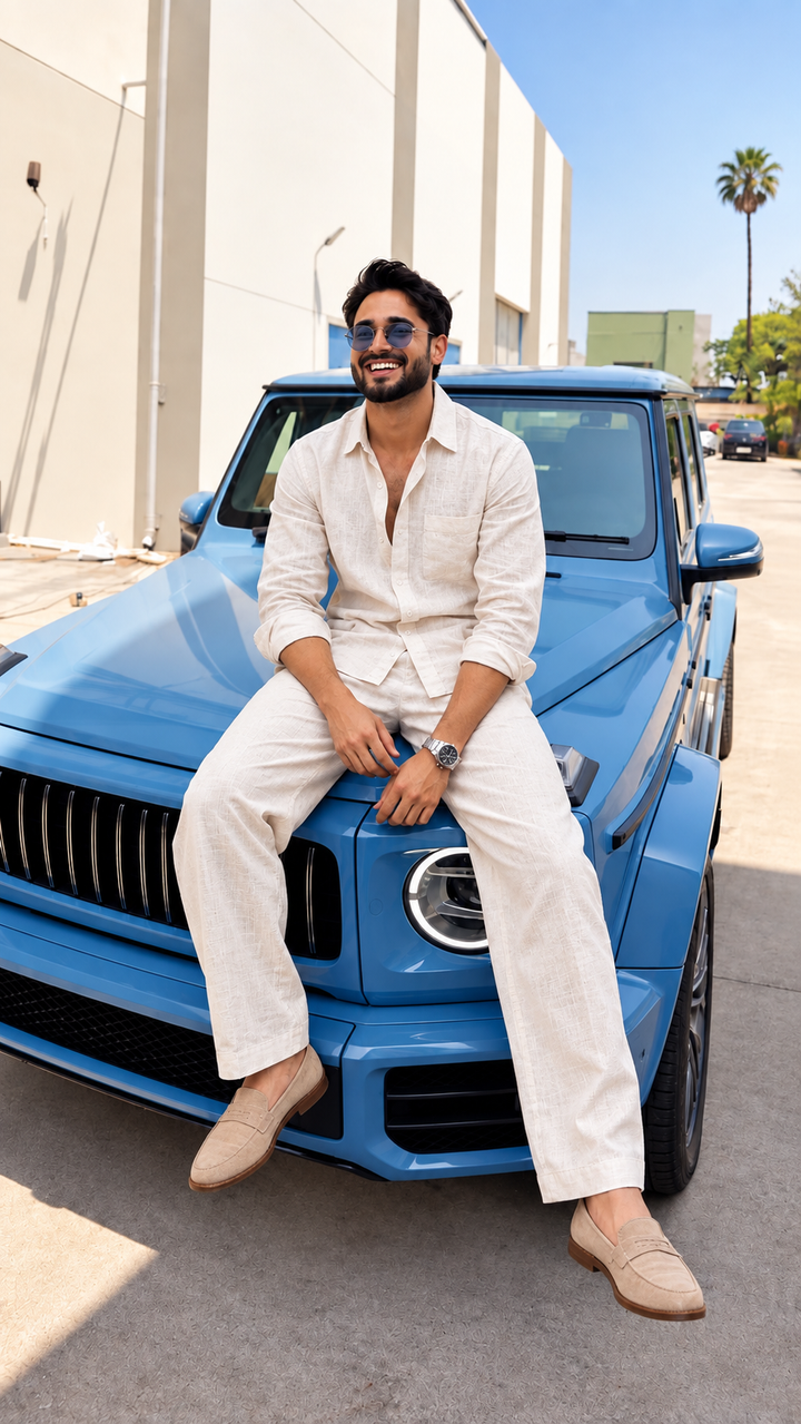 Linen Imperial Co-Ord Set