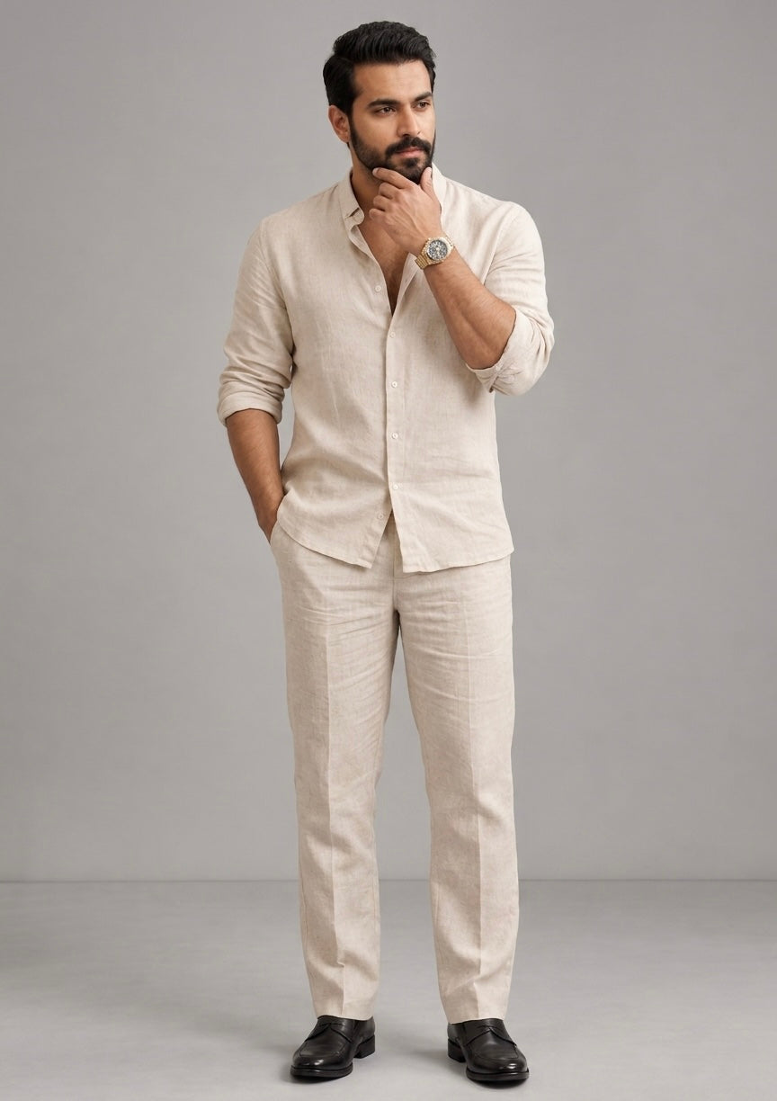 Royal Retreat Linen Co-Ord Set