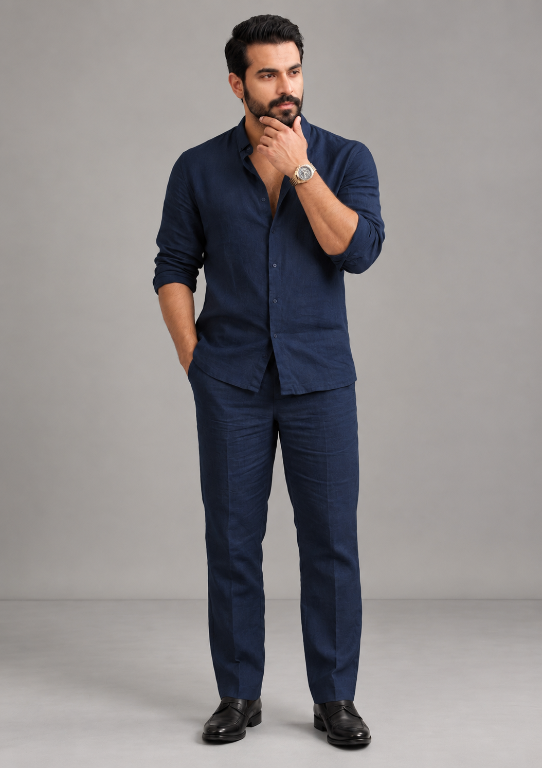 Royal Retreat Linen Co-Ord Set