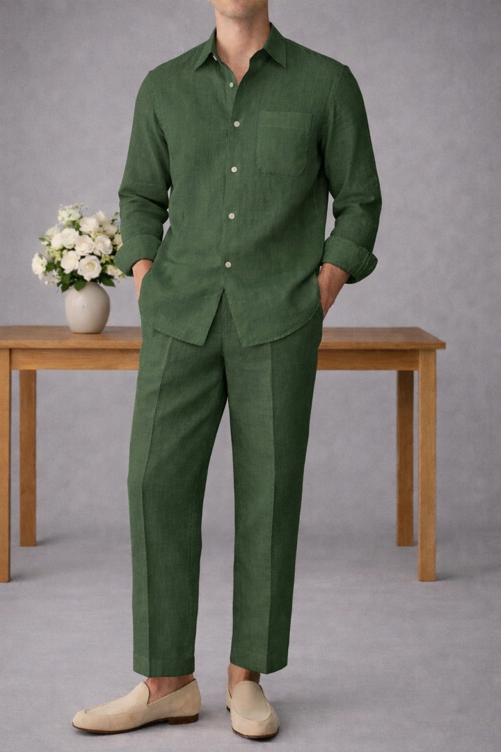 Urban Linen Matching Set for Men