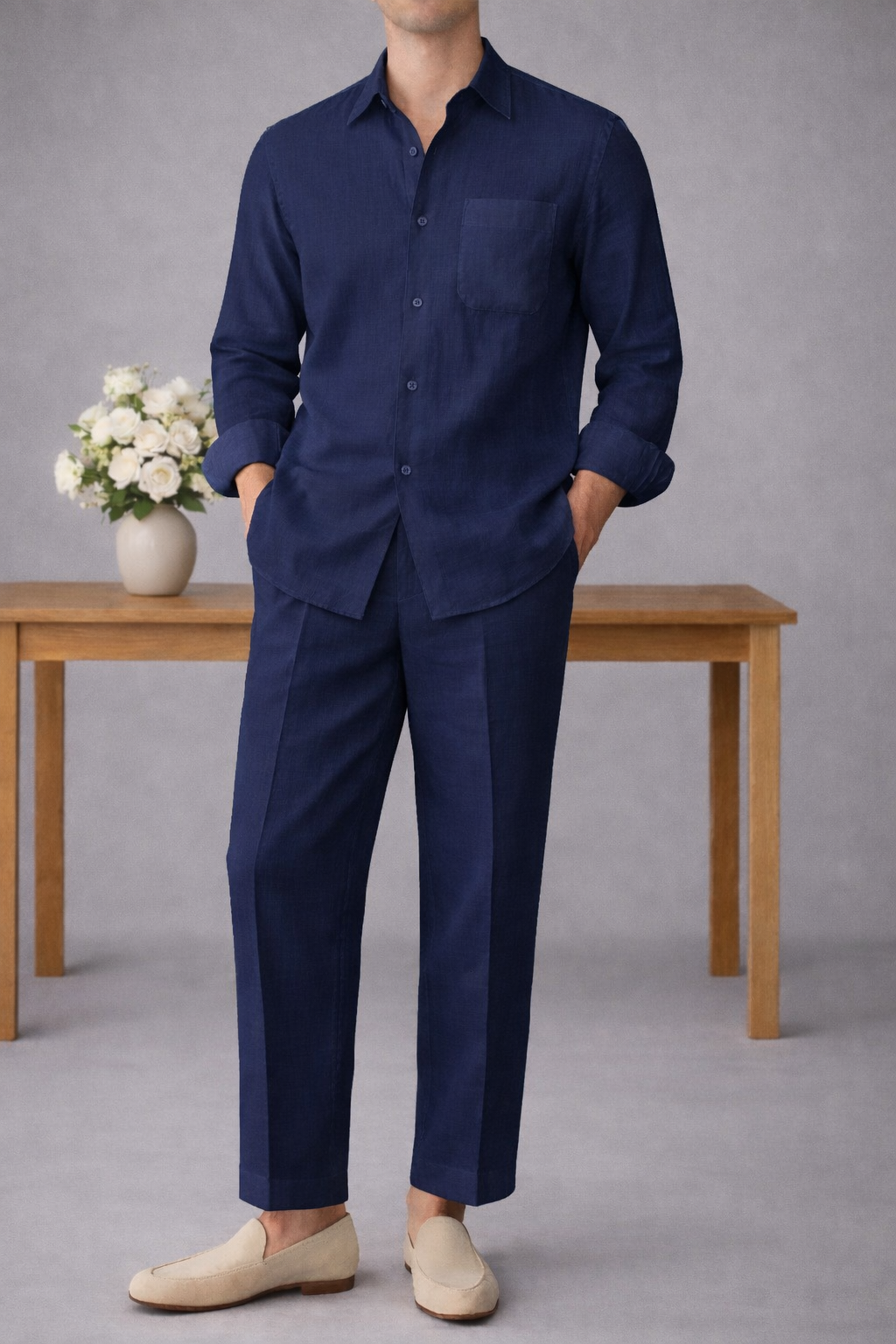 Urban Linen Matching Set for Men