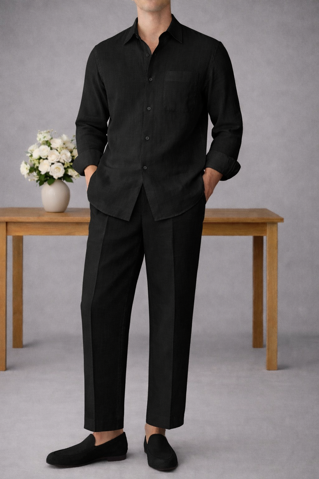 Urban Linen Matching Set for Men