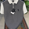Premium Half-Zip Linen Polo
