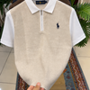 Premium Half-Zip Linen Polo