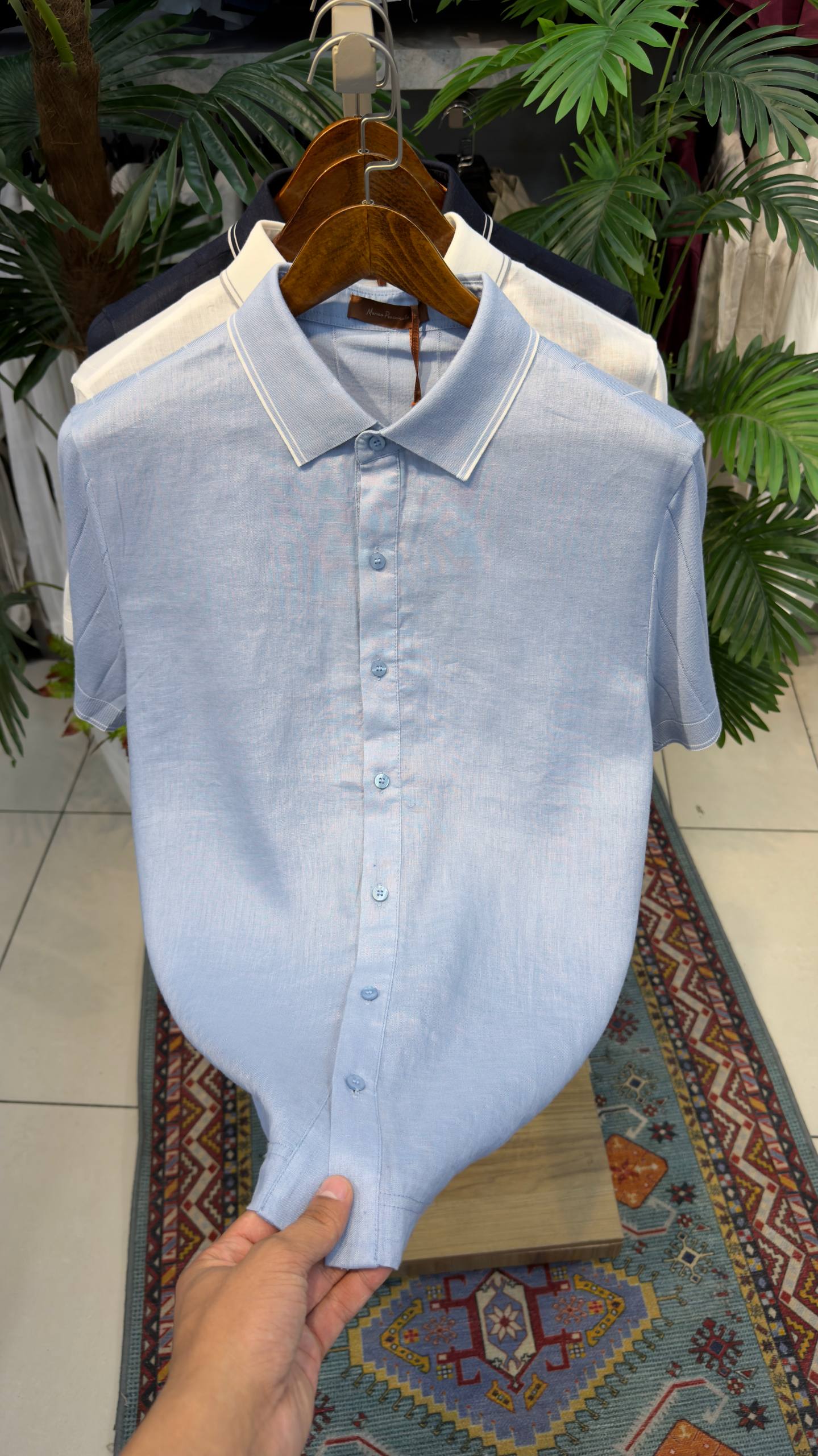 Linen Crown Shirt