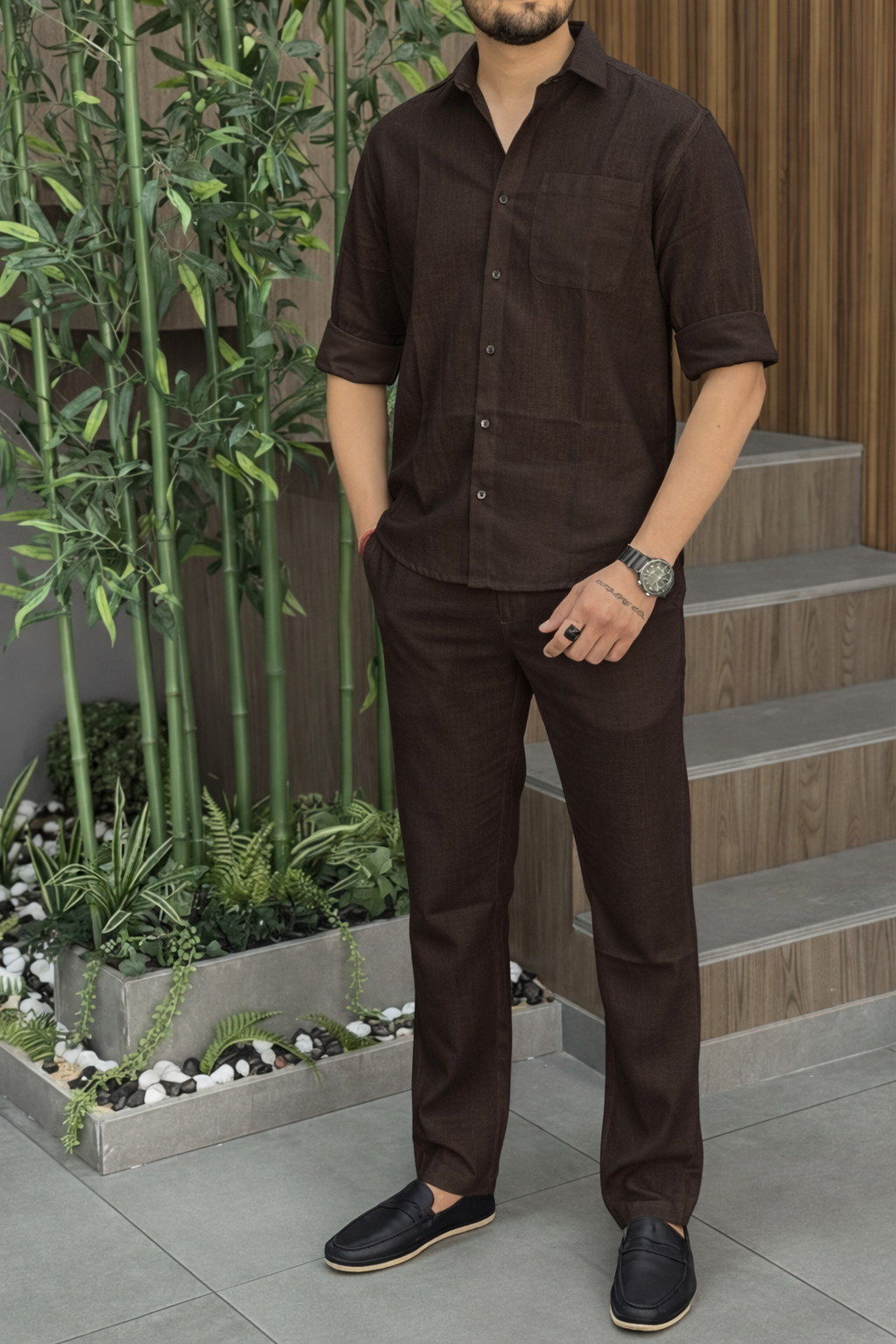 Linen Royale Co-ord Set – Signature Edition