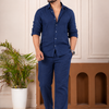 Men’s Classic Linen Shirt & Pant Set
