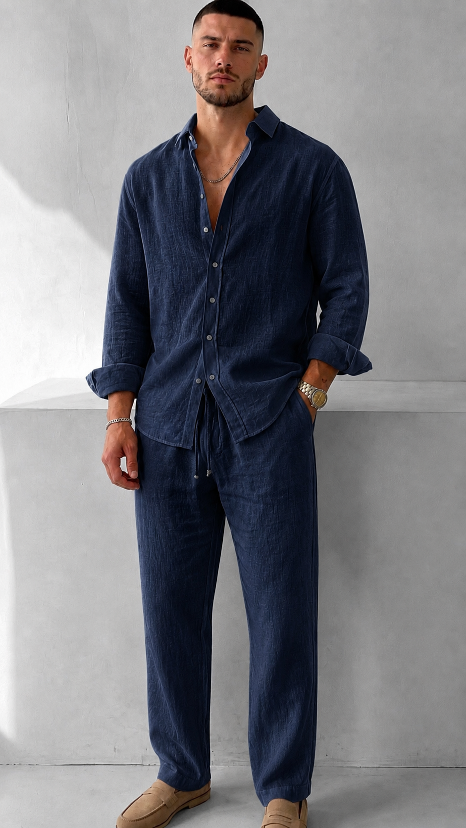 The Prime Men Linen Pair
