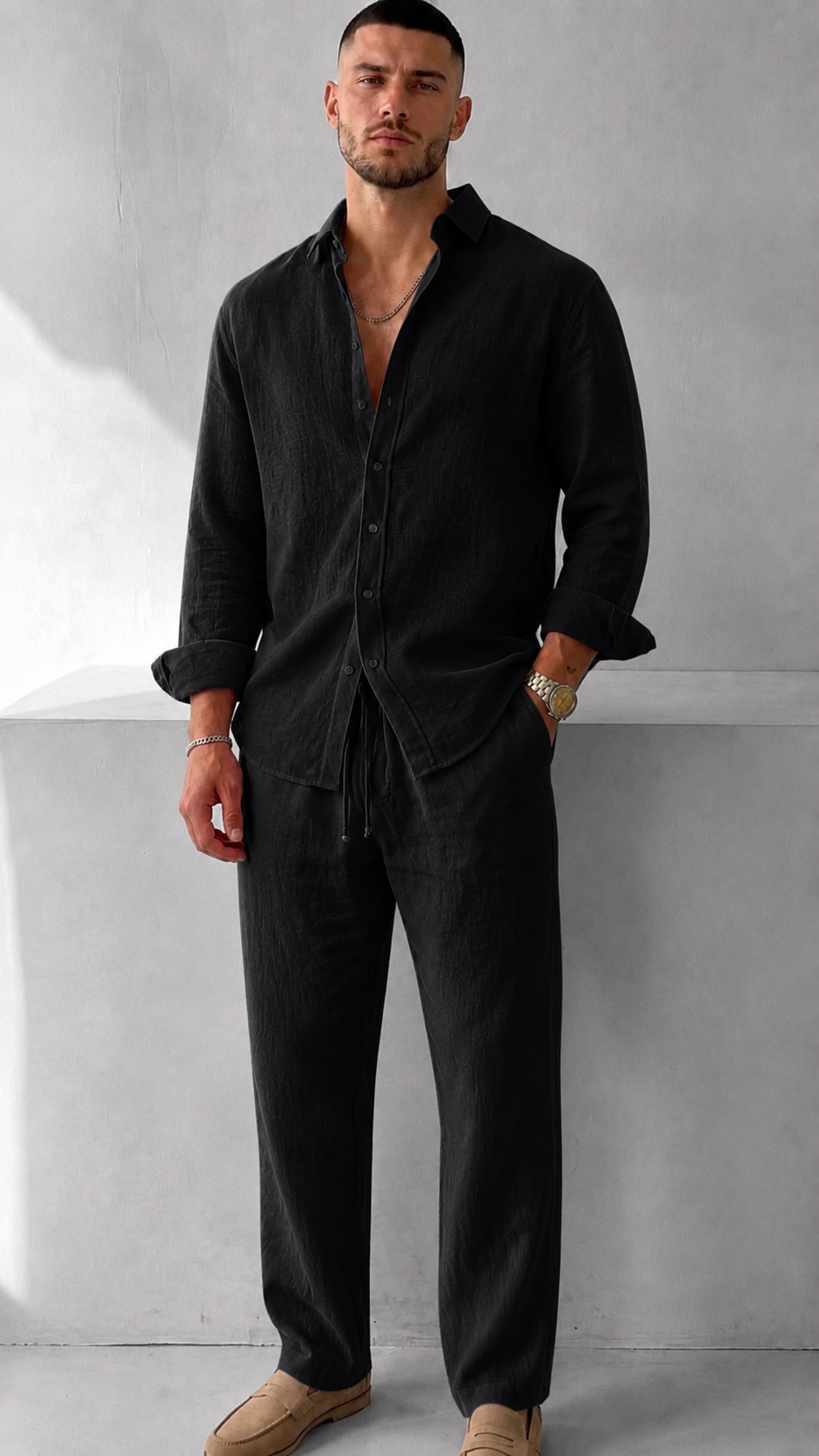 The Prime Men Linen Pair
