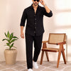 Relaxed Fit Linen Co-Ord Set