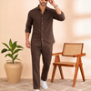 Relaxed Fit Linen Co-Ord Set