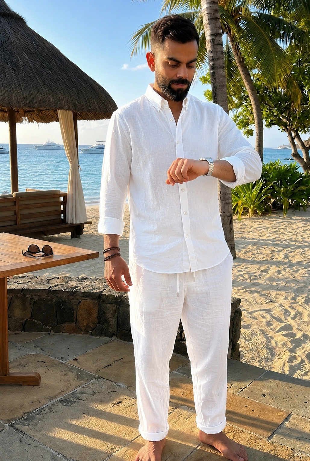 Premium Linen Co-Ord Set for Men