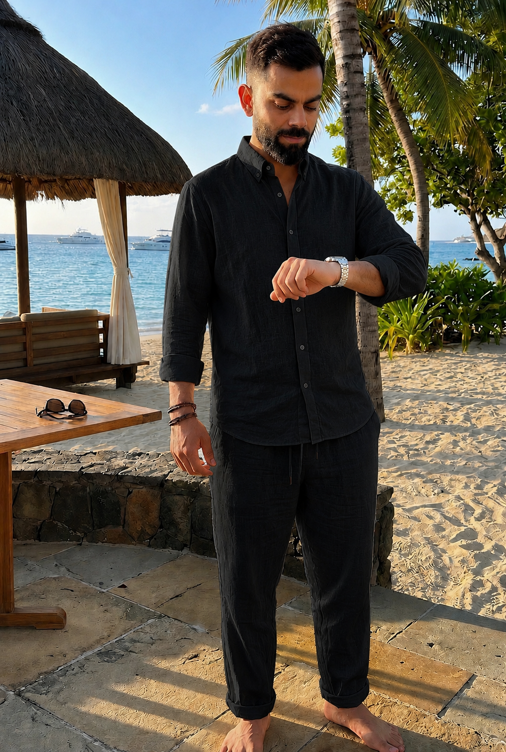 Premium Linen Co-Ord Set for Men